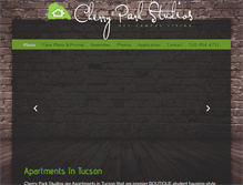 Tablet Screenshot of cherryparkstudios.com